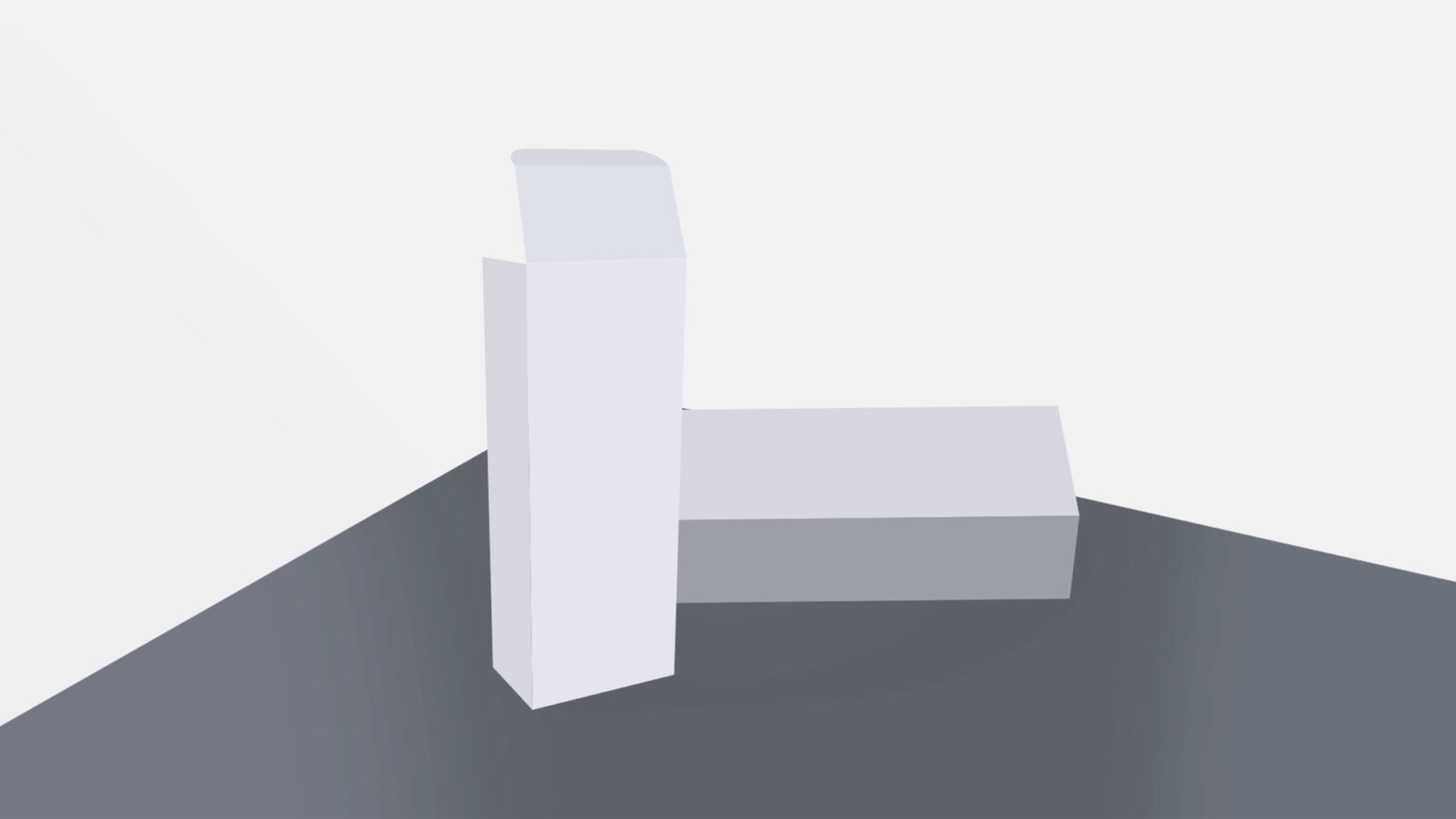 cosmetic product box mockup